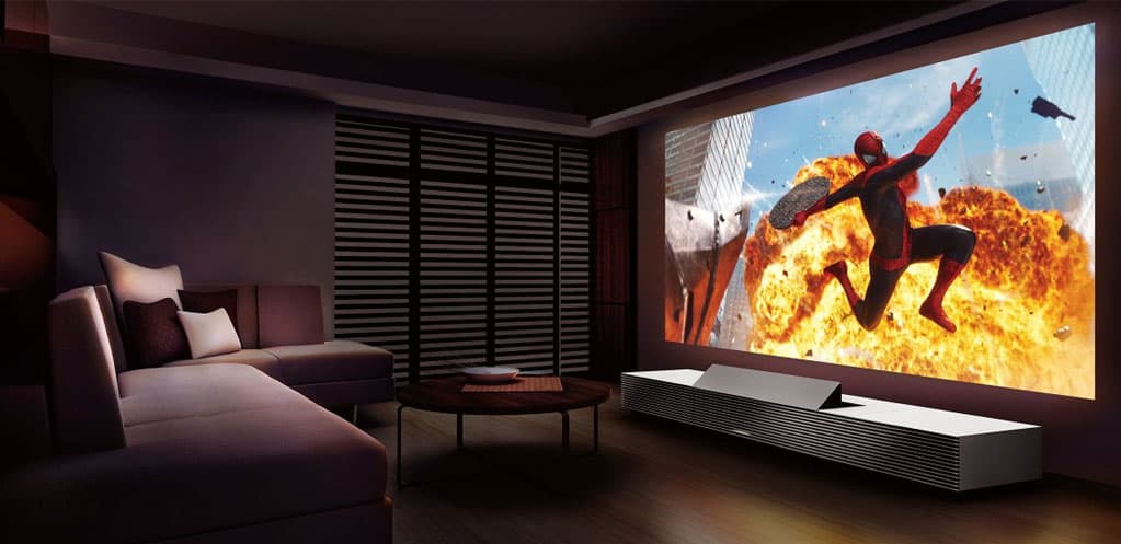 Projection cinéma à la maison